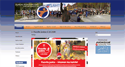Desktop Screenshot of porinkuntoilijat.fi